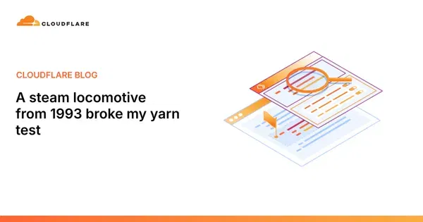 A steam locomotive from 1993 broke my yarn test