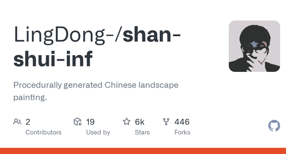 GitHub - LingDong-/shan-shui-inf: Procedurally generated Chinese landscape painting.